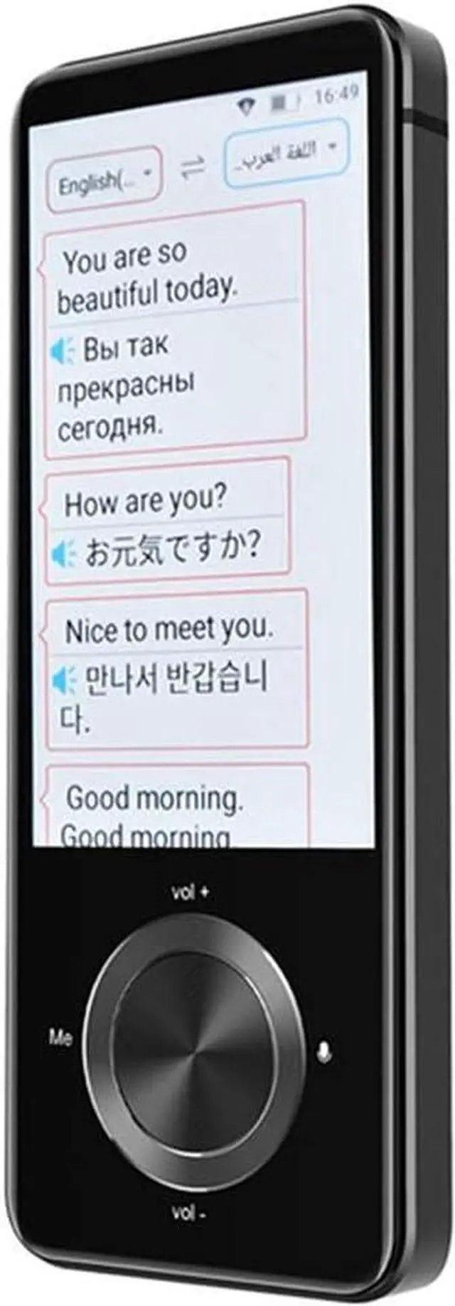 Main image of Smart Voice Translator, Offline Translator Device, 3.0Inch Touch Sn Portable Language Translator, 107 Languages Instant Two Way Translation, for Travelling,d