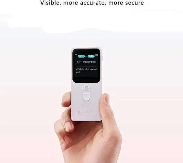 Alt view image 4 of 6 - Smart Foreign Language Translator Device,Equipped with Touch Sn, rt 38 Languages for Travel Business