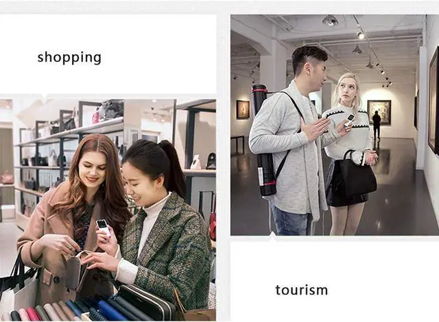 Alt view image 3 of 6 - Smart Foreign Language Translator Device,Equipped with Touch Sn, rt 38 Languages for Travel Business