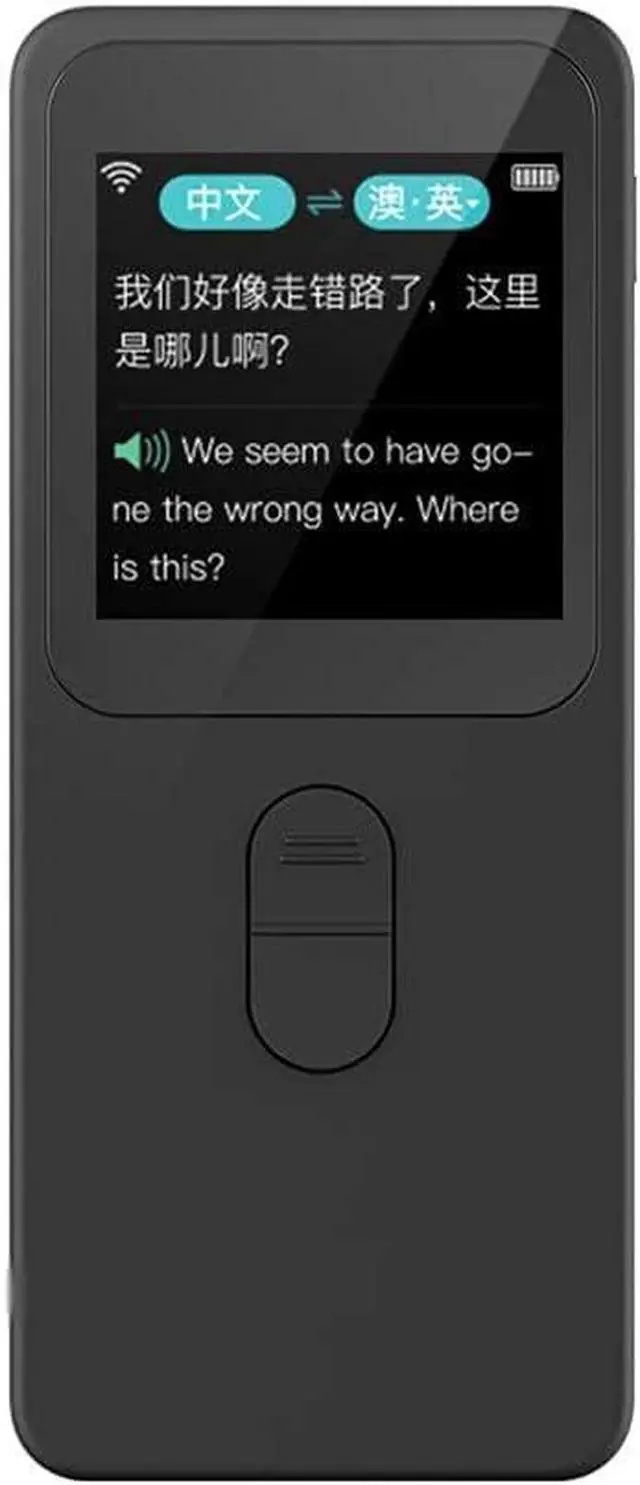 Main image of Smart Foreign Language Translator Device,Equipped with Touch Sn, rt 38 Languages for Travel Business