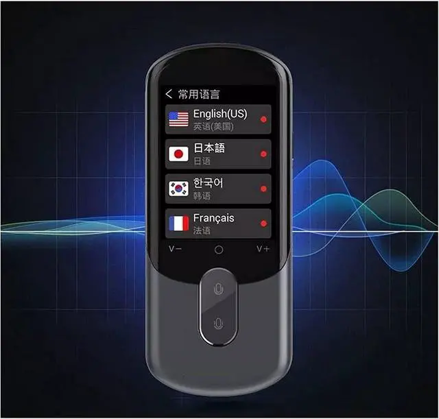 Alt view image 5 of 7 - New Smart Instant Voice Photo Scanning Translator 2.8 Inch Touch Sn WiFi rt Offline Portable Multi-Language Translation