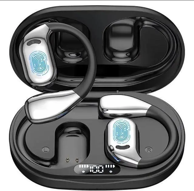 Alt view image 2 of 4 - AXONARA Translation Wireless Earbuds Real Time,Translator & Bluetooth Headphones,OWS 3-in-1 Translation Headphones,Online,AI Language Translator Earbuds Real Time