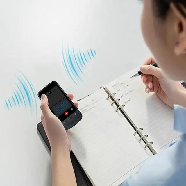 Alt view image 6 of 7 - Language Translator Device, 138 Languages Two Way Real Time Voice Translation Built in 1GB + 8GB Memory, Large Screen Pocket Translator Support Voice Text Photo Translation