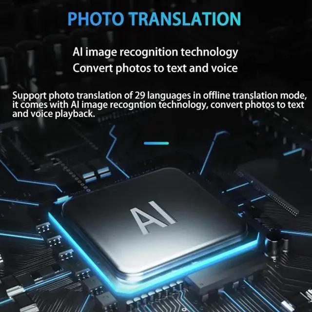 Alt view image 3 of 7 - Language Translator Pen, Portable Scan Device with AI Smart Technology and 134 Online Translations for Business Learning Travel