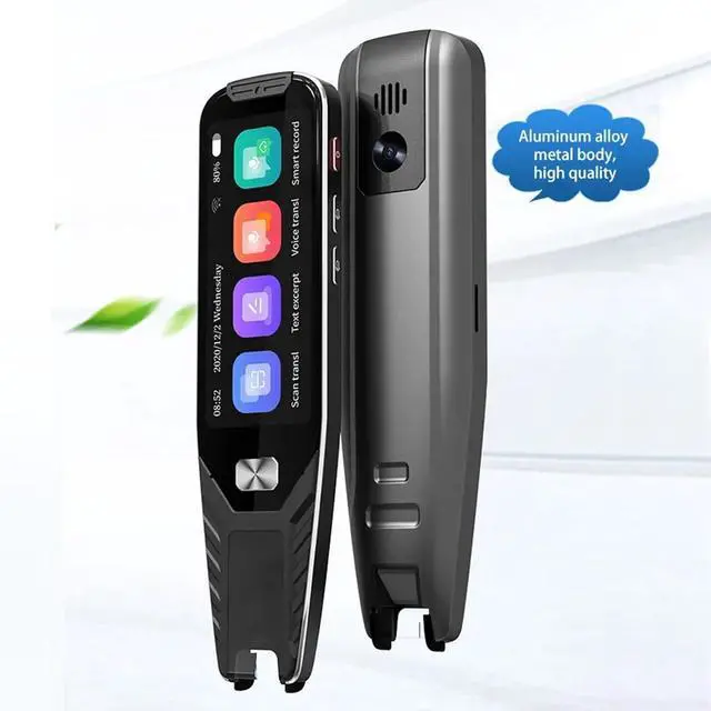 Alt view image 7 of 7 - Language Translator Pen, 134 Online Voice Translations Scan Pen with AI Image Recognition Technology, Portable Translator Device for Business Learning