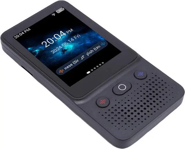 Alt view image 4 of 7 - AI Translator Device, Offline Photo Translation, 2 Way Real Time Translation in 138 Languages, 1GB/8GB, 3.0 Inch Touchscreen, WiFi, for ChatGPT