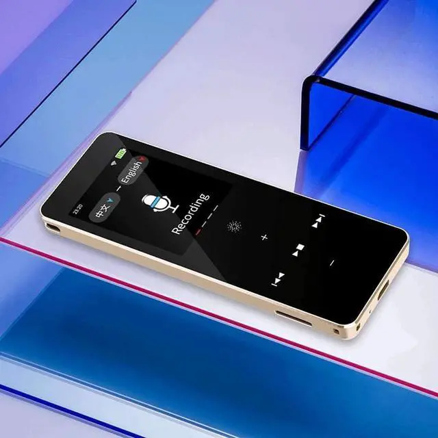 Alt view image 3 of 7 - Language Device, Smart Voice, 89 Languages Real-Time Translation, Remote International Conference for Business Travel Learning,Gold