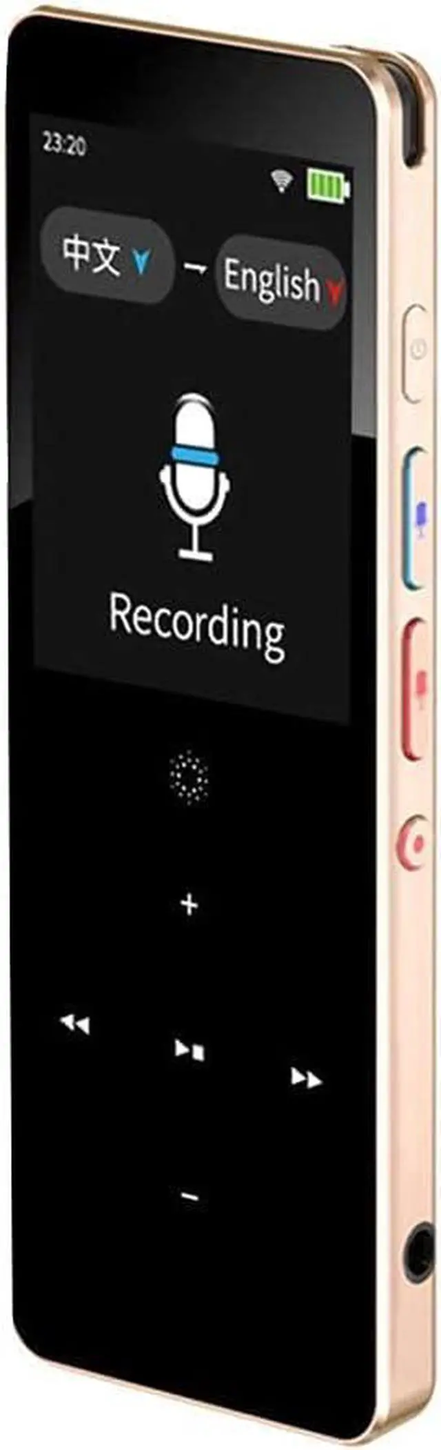 Main image of Language Device, Smart Voice, 89 Languages Real-Time Translation, Remote International Conference for Business Travel Learning,Gold