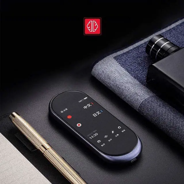 Alt view image 2 of 6 - Language Translator Device with Camera,15 Days Long Standby, High-Power Loudspeaker,3 Inch Screen Voice Translation (Flame red)