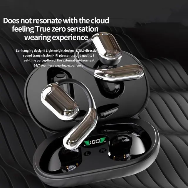 Alt view image 2 of 7 - Lingosound Traductor, Lingo Sound Xr Audifonos Traductores, 2025 New 146 Languages & Accents Ai Translation Earbuds Real Time Two Way, HD Sound, Long Battery Life for Travel, Business (Black+Khaki)