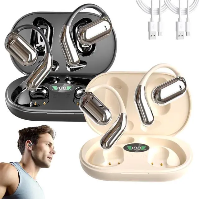 Main image of Lingosound Traductor, Lingo Sound Xr Audifonos Traductores, 2025 New 146 Languages & Accents Ai Translation Earbuds Real Time Two Way, HD Sound, Long Battery Life for Travel, Business (Black+Khaki)