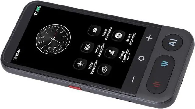 Alt view image 5 of 7 - Language Translator Device, 4in Touch Screen WiFi Two Way AI Voice Translation with 139 Online 20 Offline Languages, Photo Translation, Translator Device for Business