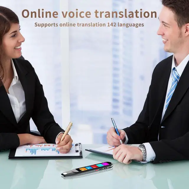 Alt view image 3 of 6 - Translation Pen,Reading Pen for Dyslexia,142 Language Scan Translator Pen,Online/Offline/Text to Speech/Photo traductor Pen,Language Learners,Travel, Business People translate Pen