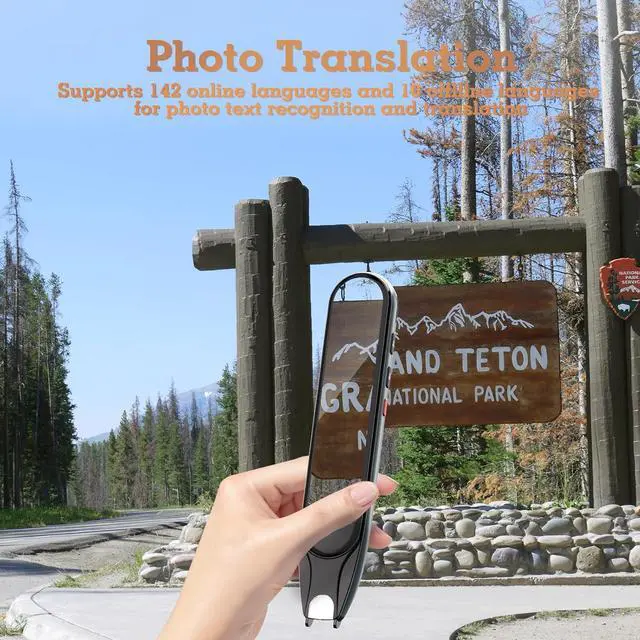 Alt view image 4 of 6 - Translation Pen,Reading Pen for Dyslexia,142 Language Scan Translator Pen,Online/Offline/Text to Speech/Photo traductor Pen,Language Learners,Travel, Business People translate Pen