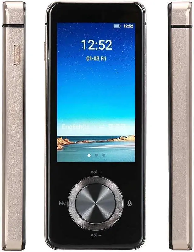 Alt view image 3 of 7 - M9 Instant Voice Translator Portable Language Translator in Real-time Smart Translator Supports 12 Offline Languages (Color : Silver) Hello (Silver) Elegant Vision