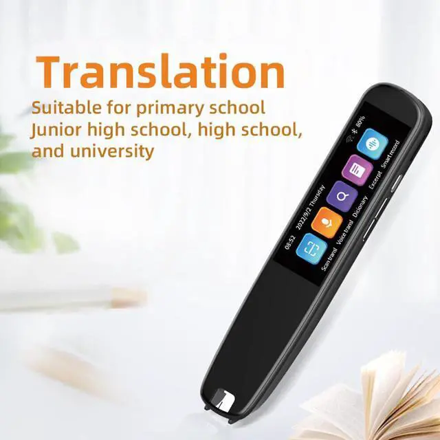 Alt view image 3 of 7 - Translation Pen Language Translator Device, Offline Scanning Translation in 12 Languages, Online Voice Translation in 111 Languages, Reading Pen for Traveler Business Student.