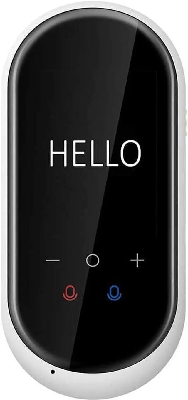 Main image of Language Translator Device, Two Way Instant Voice Translation, with Camera Translation, 2.4 Inch Screen Supports 106 Languages, for Travelling Learning Business,White