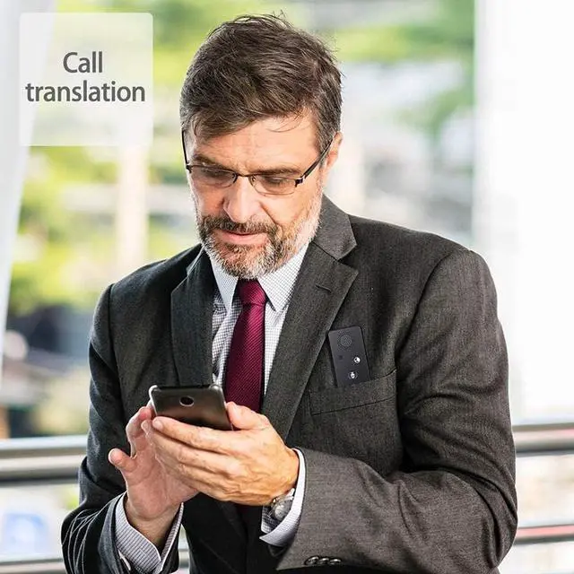 Alt view image 5 of 7 - Instant Translator,Two Way Smart Language Translator Device,Electronic Voice Pocket Translator Supports 70 Languages for Meeting Learning Travel Business Needed