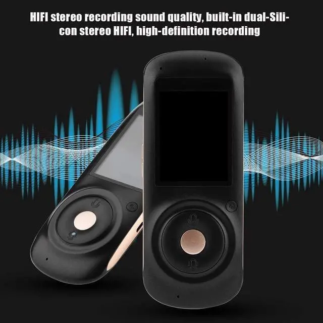 Alt view image 5 of 6 - 30 Languages Quality Simultaneous Electronic Translator Portable Voice Translator WiFi Connect,Black Needed Happy Gift Vision