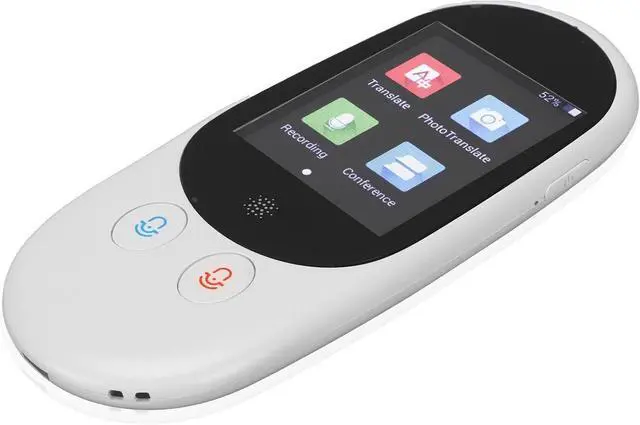 Main image of Language Translator Device, Classic Language Translator Device, 2.4in Touch Screen Real Time Two Way Translation Portable Intelligent Voice Translator for Earbuds, Two Way Voice, Text and Photo(Grey)