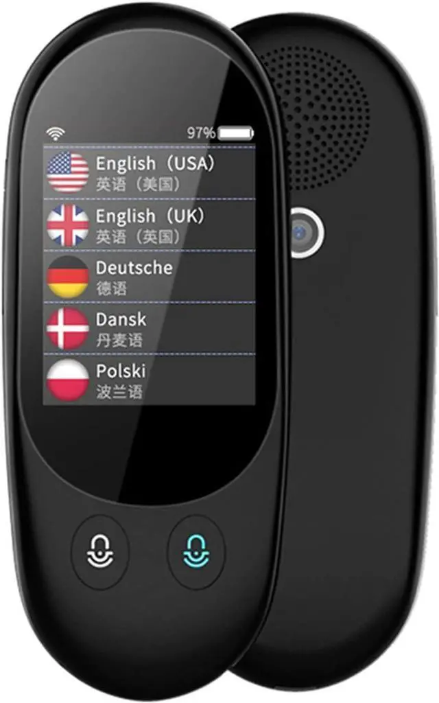Main image of Smart Instant Voice Photo Scanning Translator 2.4 Inch Touch Screen WiFi Support Offline Portable Multi-Language Translation Needed Efficency Needed Hopeful Vision