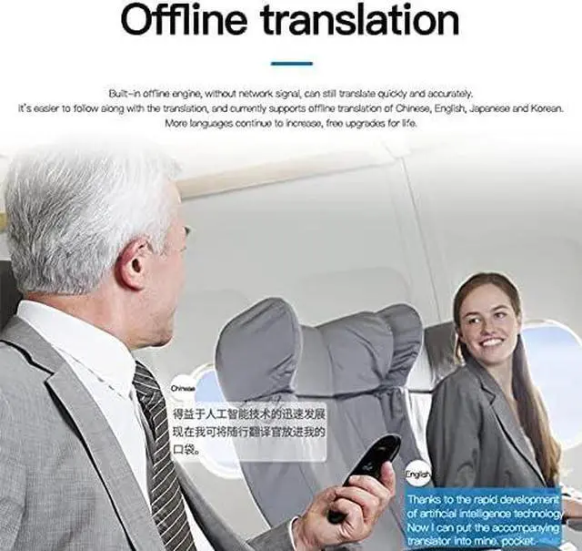Alt view image 4 of 5 - Smart Instant Voice Photo Scanning Translator 2.4 Inch Touch Screen WiFi Support Offline Portable Multi-Language Translation Needed Efficency Needed Hopeful Vision