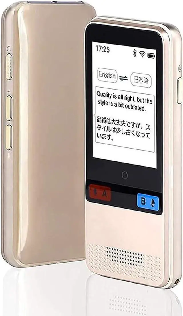 Main image of Language Translator Device,Translator Device Support 89 Languages,Portable Instant Voice&Text &Recording WiFi/Hotspot/Offline Two Way Translator WZSS Lucky Star