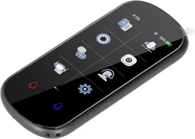 Alt view image 2 of 7 - Language Translator Device Smart Voice Translation 3in Touchscreen Offline Recording Global Accents for Travel Study Work
