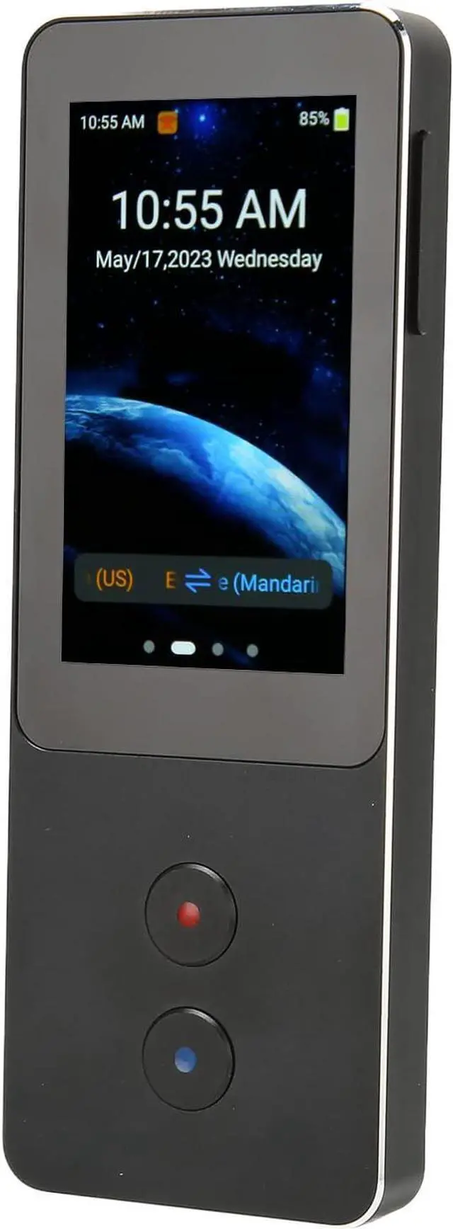 Main image of Language Translator Device, Portable Real Time Voice Translation 134 Languages, Two Way Translator Device 1GB 8GB 3.0in Touch Screen Offline Translator for Learning Travel Vision