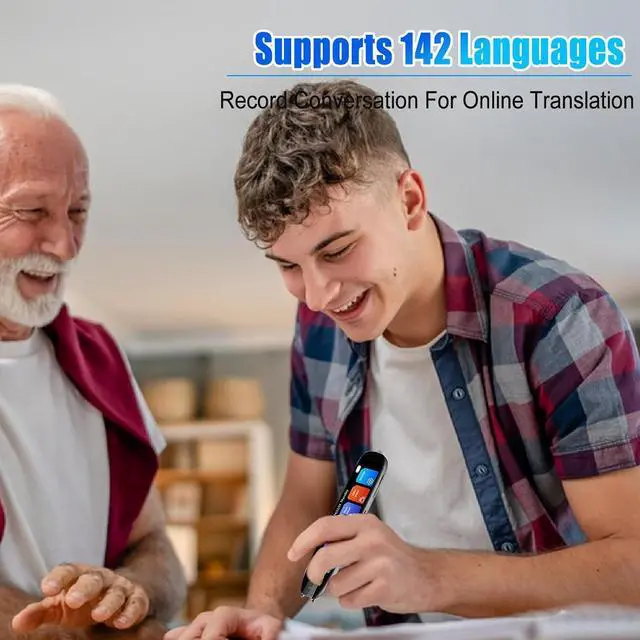 Alt view image 4 of 7 - Scan Translator Pen for Dyslexia, 142 Online & 10 Offline Language Scan Reader Pen, Real-Time Scan Translator Pen Voice Translator Pen for Students