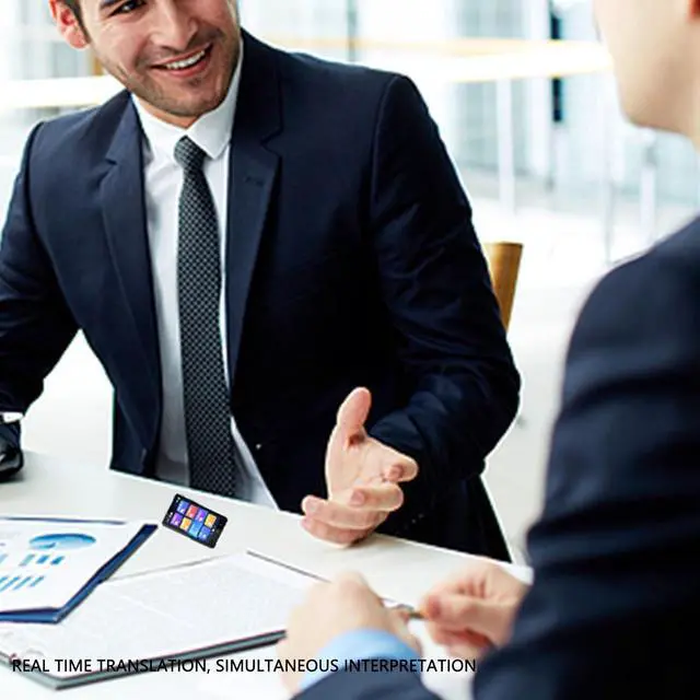 Alt view image 6 of 7 - Topyond 4in Language Translator Device for 135+ Languages, Real Time Voice Photo Offline Translation, P40 Portable Translator with 14 Offline Languages