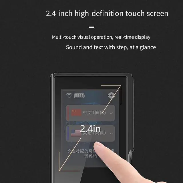 Alt view image 5 of 5 - Electronic Language Translator Device,Smart Instant Language Translator Device,Instant Language Voice Translator Device, Classic Language Translator Device