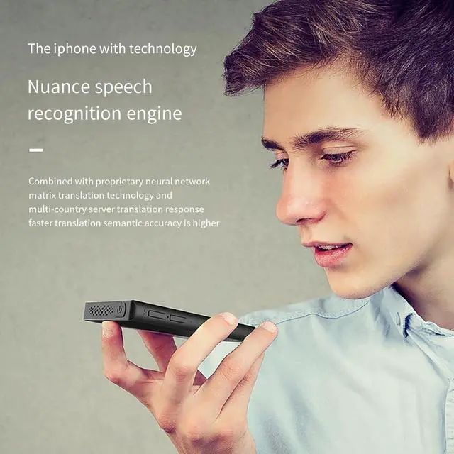 Alt view image 4 of 5 - Electronic Language Translator Device,Smart Instant Language Translator Device,Instant Language Voice Translator Device, Classic Language Translator Device