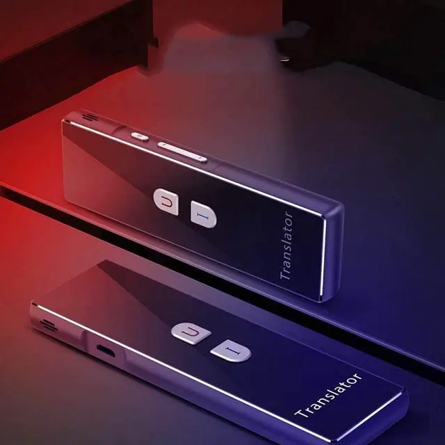 Alt view image 5 of 7 - Language Translator, Smart Instant Voice Translator Device, with 40 Languages Two-Way Real-Time, for Travel Abroad Learning Shopping Business Chat Recording Translations Decoration charitable Chaser