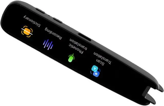 Alt view image 2 of 7 - Scan Reader Translator Pen Multifunctional Language Learning Device with 240 Dictionaries 117 Languages Translation Text Excerpt Recording for Students Professionals