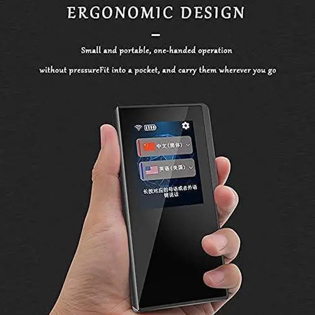 Alt view image 3 of 6 - T6 Smart Translator Multi-Country Translation WiFi Supports Offline Voice-Activated Translator for Taking Pictures It's so Kind of You