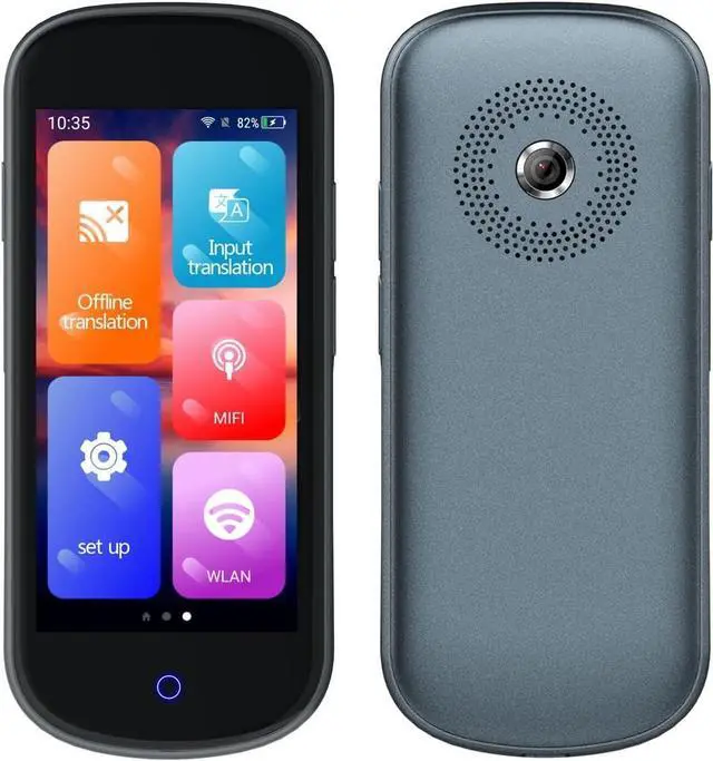 Alt view image 5 of 5 - Smart Photo Scanning Translator Portable Instant Language Translation Devices Two-Way Voice Translator Recording Translation 4G WiFi/Offline,A(A)