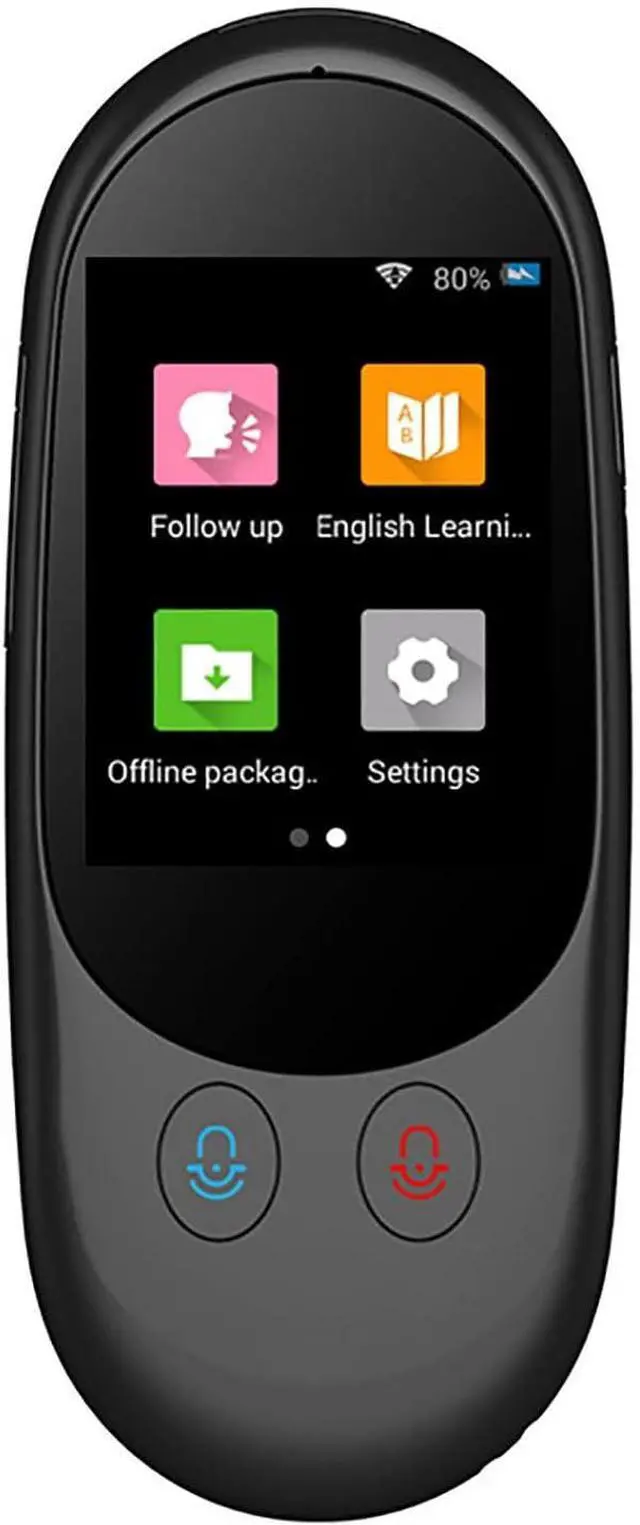 Main image of Portable Foreign Language Translators Device - Portable Languages Two Way Instant Voice Translator, Portable Two Way Voice Interpreter, Language Translator Portable Instant Translator Device Effi