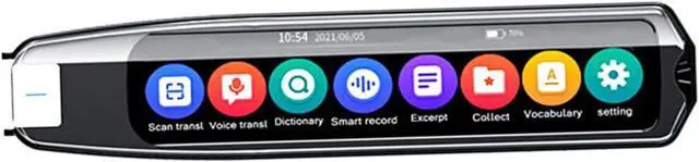 Alt view image 3 of 7 - Smart Voice Translator Pen Multi Language Support 113 Languages Offline Translation Dictionary Reading for Language Learners Students ABS Plastic