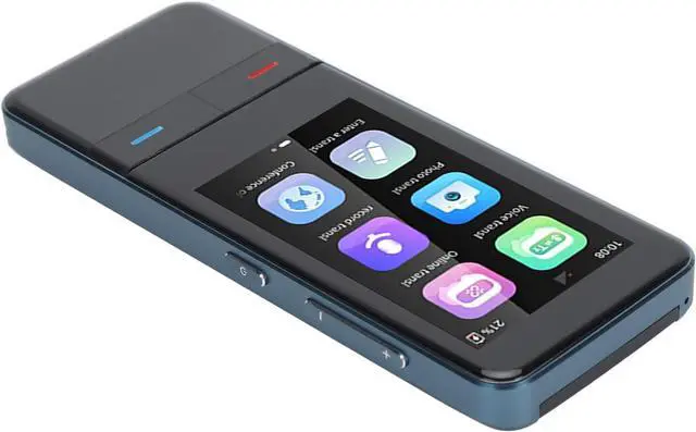 Alt view image 3 of 7 - AI Voice Translator, 139 Languages Online Translation Language Translator Device Real Time 3.0inch Touchscreen HD Noise Reduction for Study