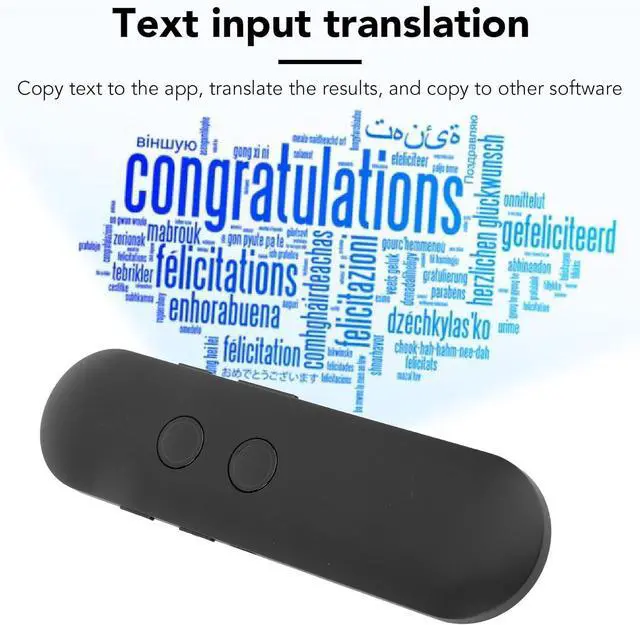 Alt view image 2 of 7 - Language Translator Device Two Way Time Translation Support 82 Languages