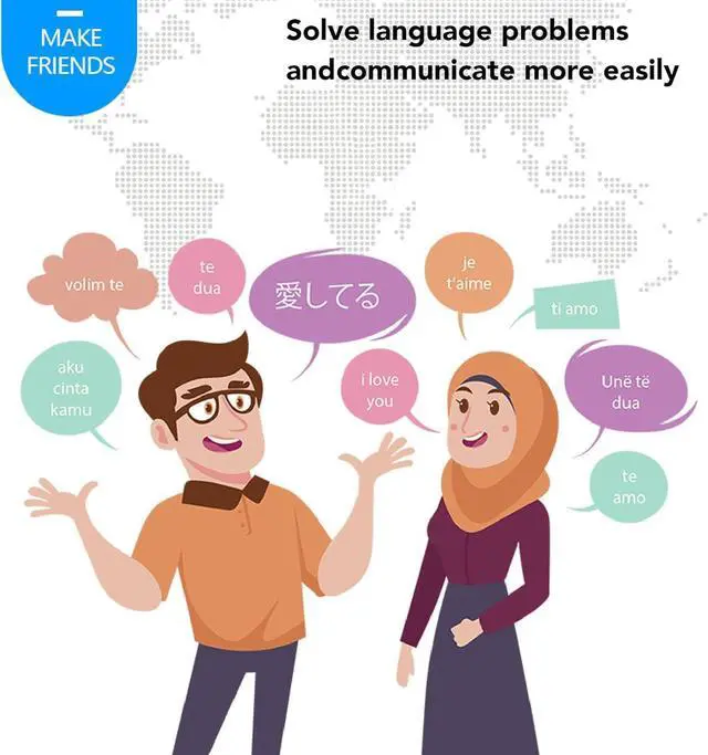 Alt view image 3 of 7 - Language Translator Device Two Way Time Translation Support 82 Languages