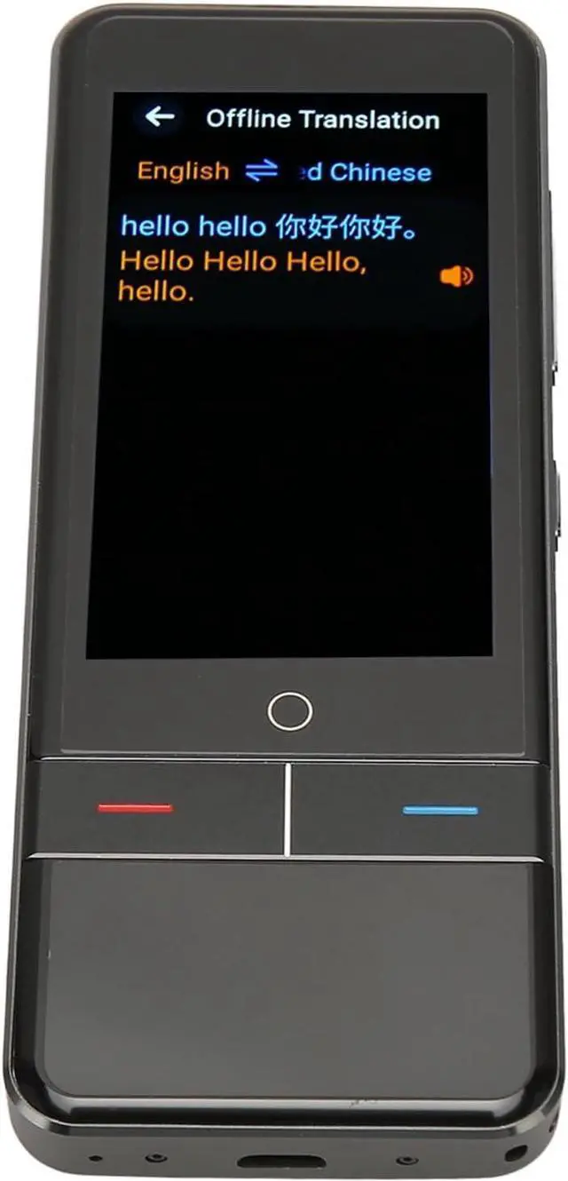 Alt view image 2 of 7 - Language Translator Device, 3.0 Inch Screen, 139 Languages, AI Voice Translator, Image Translation