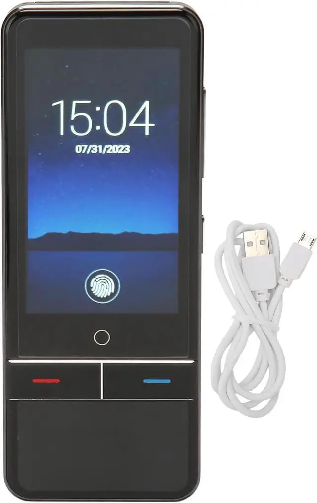 Alt view image 6 of 7 - Language Translator Device, 3.0 Inch Screen, 139 Languages, AI Voice Translator, Image Translation