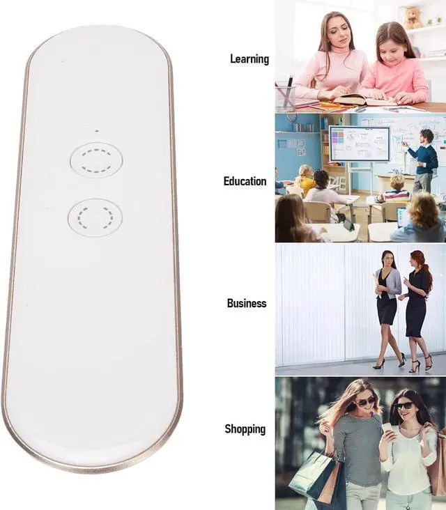 Alt view image 6 of 7 - Language Translator Device, 144 Languages Two Way Real Time Voice Translation AI Language Translator for Travel Business Learning