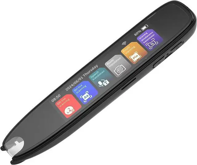 Alt view image 2 of 7 - Scan Reader Pen Language Translator Smart Voice WiFi Scanning Translation Device Online 142 Languages Support Multilingual Text to Speech Offline Translation for Travel Study Work