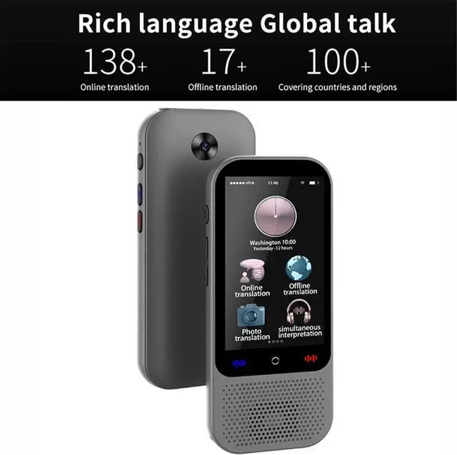 Alt view image 3 of 6 - Scan Reader Pen, Language Translator Device S85pro with 138 Languages Video Recording Voice Translating 16 Offline Translation ChatGPT Function for Dyslexia, Elderly, Kids, Students