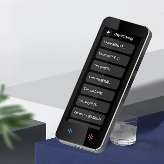 Alt view image 6 of 7 - F12 Translator, 139 Languages Real Time Online, 18 Languages Offline, Accurate Translation, 4 Inches, Instant Voice, Photo, Black
