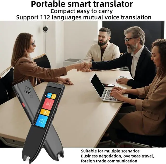 Alt view image 6 of 7 - Instant Voice Translator Device Portable Offline Translation Reading Pen 112 Language Smart Electronic Dictionary Scanning Pen Suitable for Study, Work, Travel,