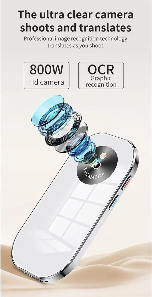 Alt view image 6 of 6 - Scan Reader Pen, Portable D6 Cantonese Smart Translator Photo/Offline/Online Realtime Translation 144 Language Bidirectional Translation Device for Dyslexia, Elderly, Kids, Students